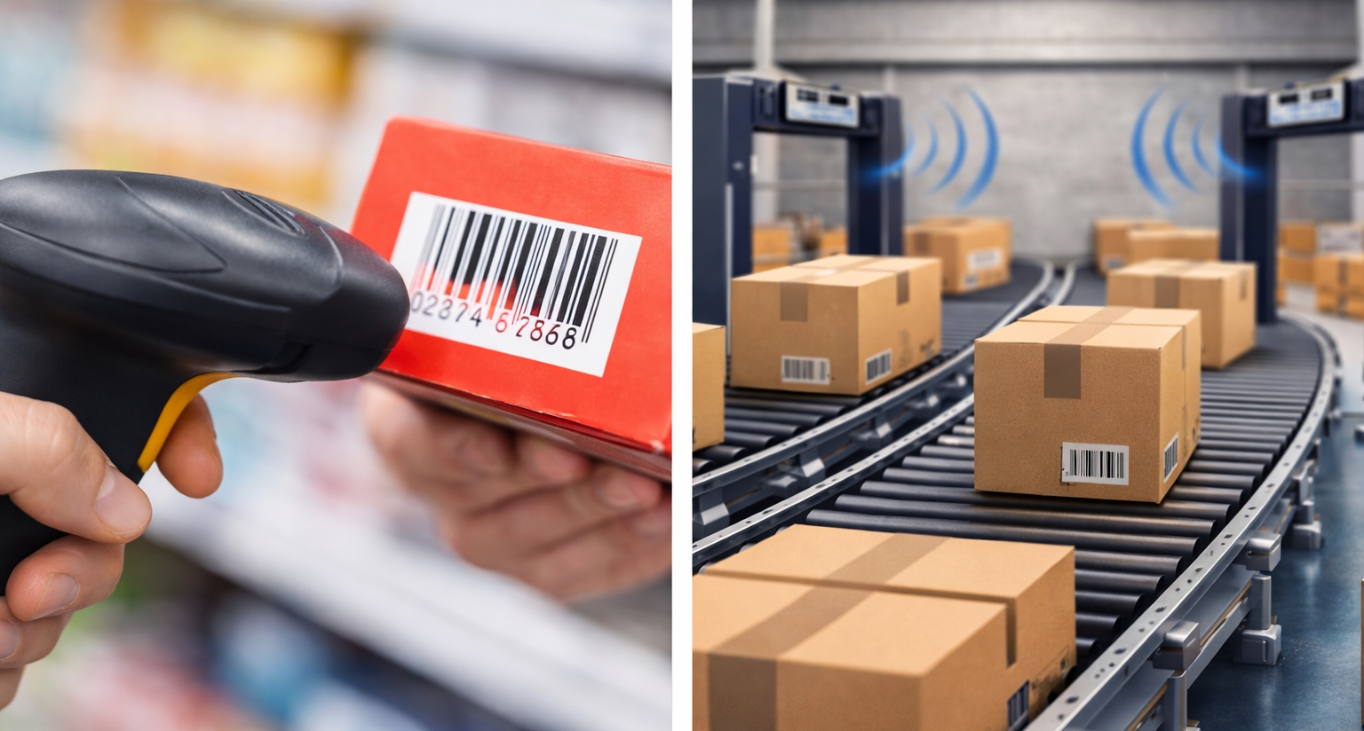 RFID ile Barkod Arasındaki Fark Nedir? Hangi İşletme Hangisini Seçmeli?